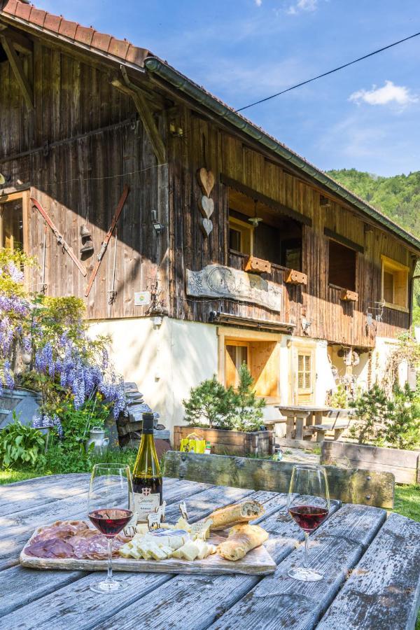Chalet D'En O Les Clefs Exteriér fotografie